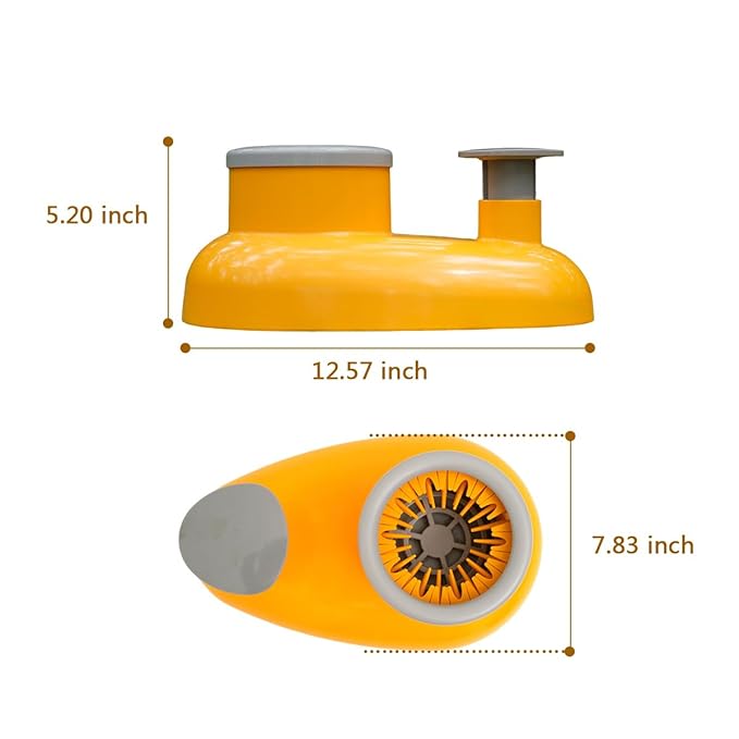 Pet Paw Cleaner Base for Full-Size Dogs with Claw Tray Design, Mechanical Dog Foot Washing Device (Medium-Large)