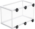 SagaSave Fish Breeder Box, Plastic Frame Hatching Box Separation Net Breeding Box with Suction Cup for Aquarium (Large Size)