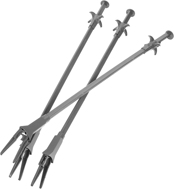 DOITOOL 3pcs Professional Aquarium Feeding Tongs Tweezers for Easy Cleaning Plant Care for Low-Growing Aquatic Plants Fish Tanks and Aquariums