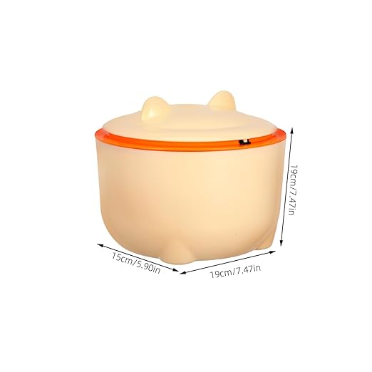 GANAZONO 1set Cartoon Desktop Trash Can for Cat Litter Portable Waste Bin with Airtight Design Bin with Refill Bags for Use