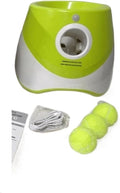 Dog Launcher Automatic Toy Tennis Throwing Pinball Machine Fun Interactive Throw Rechargable Catapult USB Charging(Green)