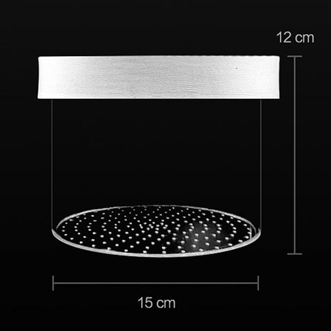 Floating Fish Breeder Box Round Spawning Box Acrylic Fish Isolation Box Hatching Box for Betta Clownfish, Baby Fish Guppy Fry, 15cmx12cm