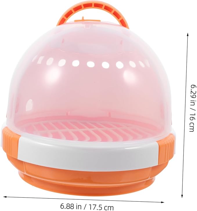 YARNOW Portable Bird Carrier Cage for Travel Breathable Design Handle for Parrots Cockatiels and Birds and Convenient for Outings and Hiking
