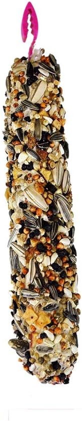 A&E Cage Co. 6 Pack of Smackers Parrot XXL Treat Sticks, 12.75 Inches Each, Nut Mix Flavor