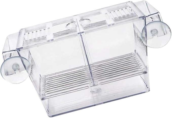 BESPORTBLE Dual-Layer Floating Fish Hatching Box Fish Breeding Container for Betta and Guppy for Fry