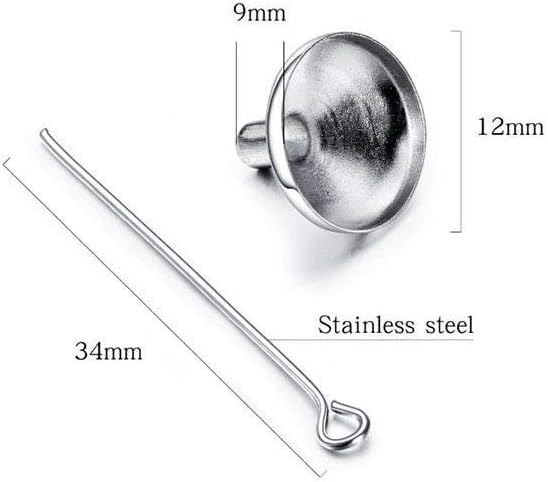 NanMuc Cute Angel Cat Pet Urn Necklace for Ashes Cremation Jewelry Memorial Animal Stainless Steel Pendant Ashes Holder Keepsakes Jewelry