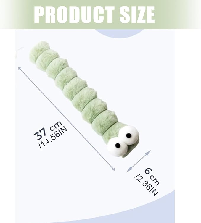 Plush Cats Pillow Toy with Catmint and Chewable for Teeth and Playing Removable Cover Easyly Wash