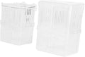 Fish Breeding Box Suction Cups 2-Layer Fish Tank Divider Breeding Tank for Fish Hatching