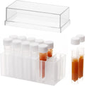 Aquarium Baby Brine Shrimp Dispense Storage Container Collection Tubes Kit for Brine Shrimp Hatchery 12 x 1.5ml
