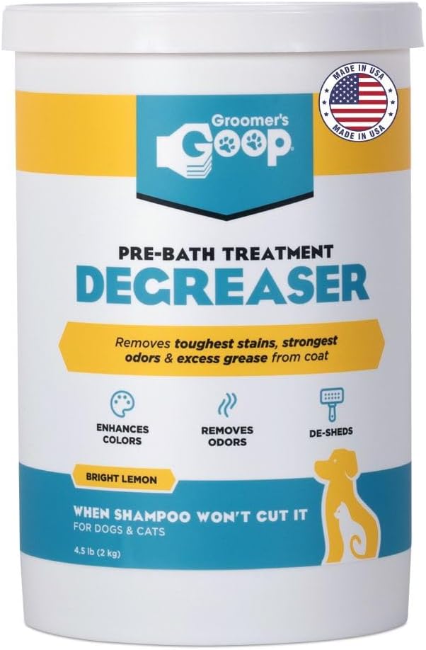 Groomer’s Goop Pre-Bath Pet Degreaser (4.5 lb)