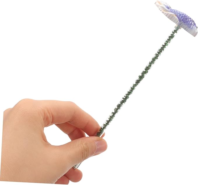 DOITOOL Fish Training Interactive Betta Fish Training Stick Betta Health Agility Fun Exercise Rod for Aquarium Engaging Decorative Toy
