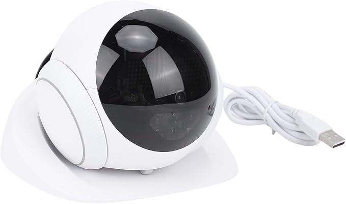 Moving Pet Camera with, 1080P Auto Follow Robot Camera for Dogs and Cats, 2 Way Audio, Night Vision, Pet Cameras Baby Monitor for Home Security, App Control