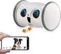 Owl Robot: 1080P Full HD Pet Camera with Treat Dispenser, Interactive Toy for Dogs and Cats, Full House Mobile Monitoring via App,2 Way Talk,No Monthly Fee (Only 2.4G WiFi)