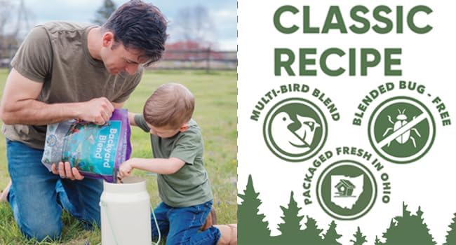 Classic Bird Seed (18 Pounds, Critter Blend)