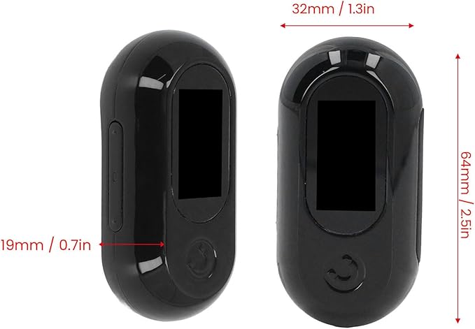 Cat Video Camera Pet Collar Camera 120 Deg Lens OTG Connection Video Recording Adjustable Magnetic Cat Sport Camera for Outdoor (Black)