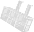 Hanging Breeding Tanks for Aquarium Small Fish Isolation Box Hatchery for Clear Spawning Aquarium Breeding Box with Detachable Wall