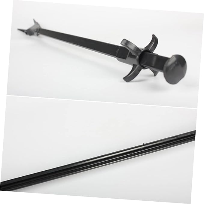 Mipcase 3pcs Fish Tank Cleaning 50cm Clamp Aquarium Plant Pruning Tongs Non-Slip Lightweight Design
