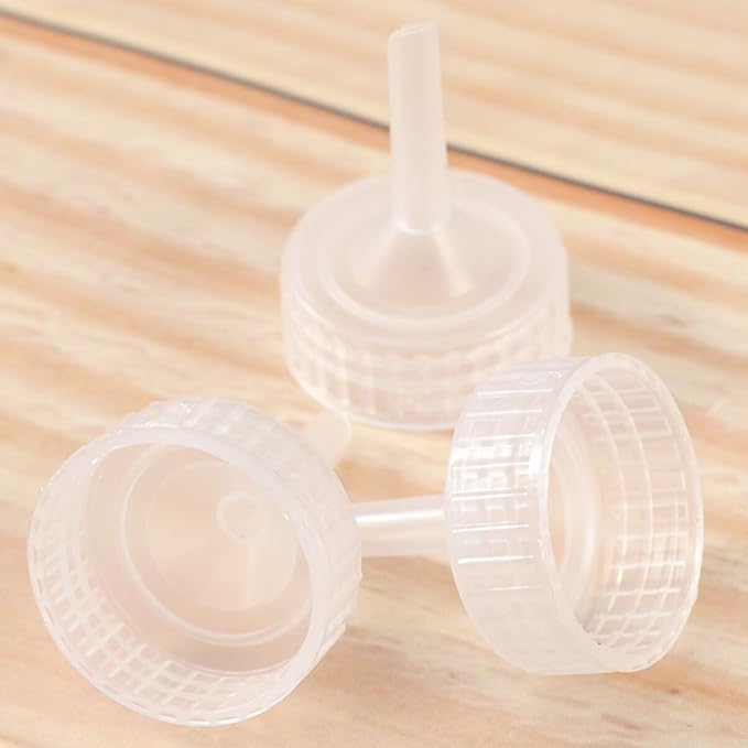 POPETPOP 15pcs Plastic Shrimp Hatching Cap for Aquarium Fish Tank Easy to Install Convenient Feeding Compatible Bottles for Shrimp Breeding
