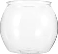 Desktop Fish Tank Bowl, Plastic Tabletop Fish Bowl Aquarium, Small Micro Landscape Tank for Office and Home Decor