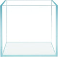Cube Rimless Frameless Extra Clear All Glass Aquarium, Low Iron Glass Tank, 5mm Glass, White Leveling Mat Included, w/Lids Options
