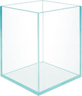 Nano Tall Rimless Frameless Extra Clear Glass Aquarium, Low Iron Glass Tank, 5mm Glass, White Leveling Mat Included, w/Lids Options