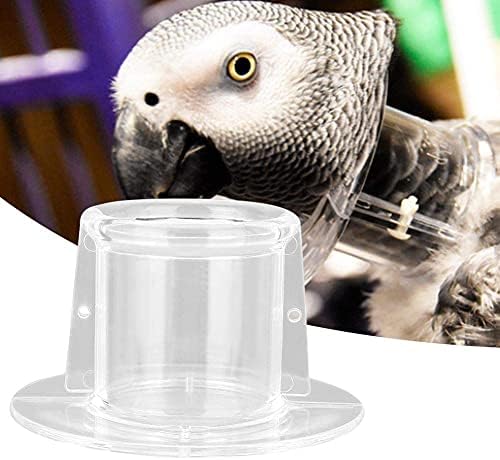 Parrot Neck Collar Breathable Bird Recovery Cones Parrot Neck Collar Elizabethan Bird Protector for Birds(L)
