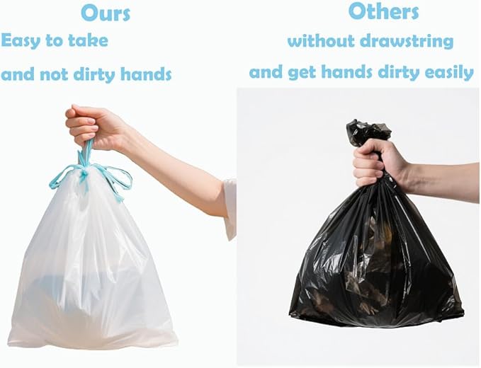 120 cat litter bag, an eco-friendly bag that can hold garbage -17.7 inches x 19.68 inches