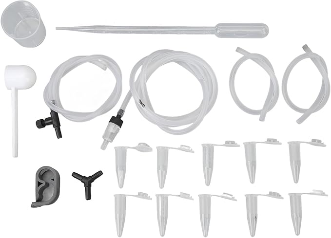 Fockety Brine Shrimp Eggs Incubator, Hatchery Artemia Eggs Hatchery Kit with Regulating Valve, Fish Hatch Tool for Aquarium Brine Shrimp Eggs, Brine Shrimp Eggs Hatcher