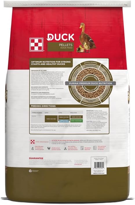 Purina Duck Feed for All Life-Stages | 40 Pound (40 lb.) Bag