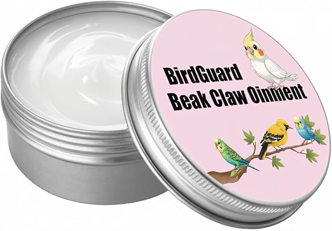 XANADU Bird Ointment - Beak Balm & Claw Moisturizer for Dry, Peeling, Cracked Beaks and Rough Claws | Natural Beak Conditioner for Budgies, Parakeets, Cockatiels, Finches & Lovebirds (Mini Size)