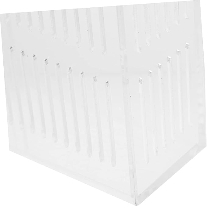 Sosoport Acrylic Incubator Fish Tank Divider Turtle Habitat Betta Fish Tank Separator for Breeding Aquarium Accessory