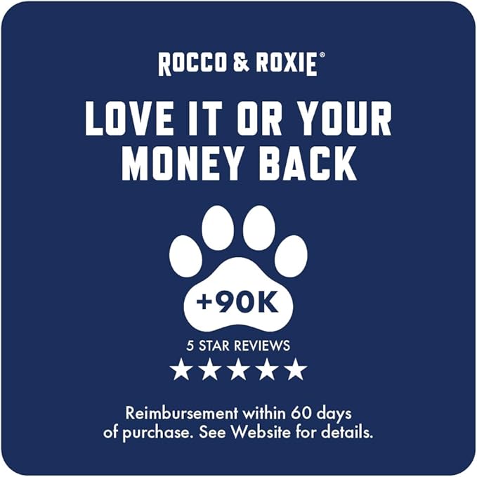 Rocco & Roxie Supply Co. Stain & Strong Odor Eliminator, Enzyme Cleaner, Pet Odor Eliminator for Home - Carpet Stain Remover for Cats & Dog Pee - Urine Destroyer - Carpet Cleaner Spray, 1-Gallon