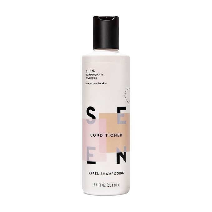 SEEN Conditioner, Scented - Non-Comedogenic Hair Conditioner - Dermatologist-Developed - Safe for Sensitive, Eczema & Acne Prone Skin