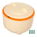 Beaupretty Cat Litter Trash Can with Lid and Seal, Large Capacity Plastic Pet Waste Container, Includes 90 Garbage Bags, for Cat and Dog Litter Disposal in Bathroom Or Home