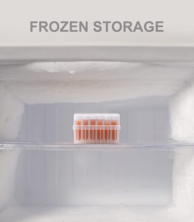 Aquarium Baby Brine Shrimp Dispense Storage Container Collection Tubes Kit for Brine Shrimp Hatchery 12 x 1.5ml
