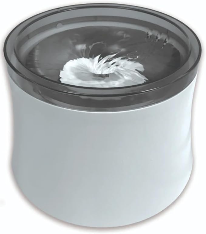 Pioneer Pet Vortex Pet Drinking Fountain White, 128 Fluid Ounce Capacity (3046)