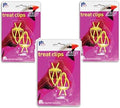 6 Pack of Prevue Pet Treat Clips (3 Packages with 2 Clips Each)