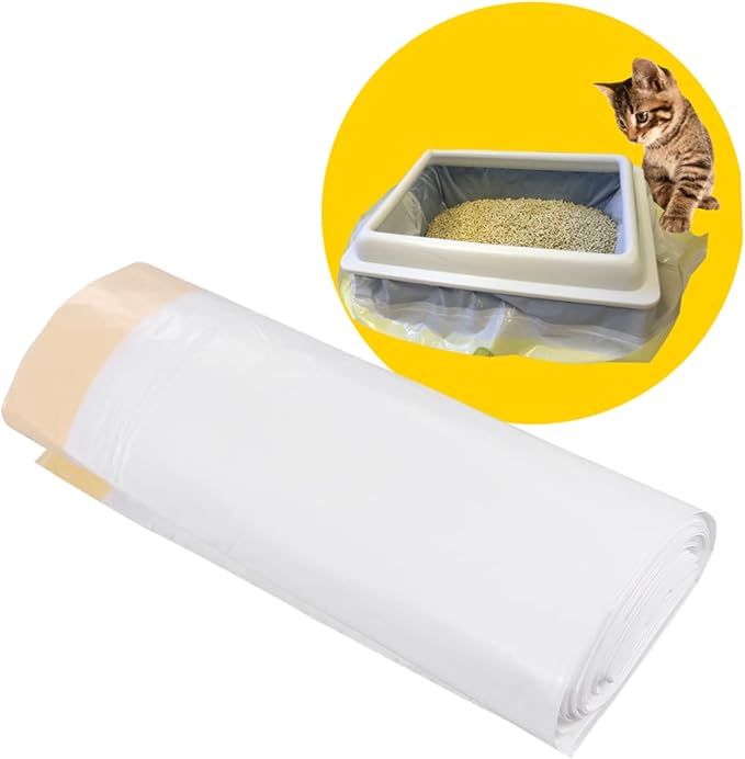 BESPORTBLE 7pcs Cat Litter Bag Thickened Waste Pouches for Litter Cleanup s for Travel and Home