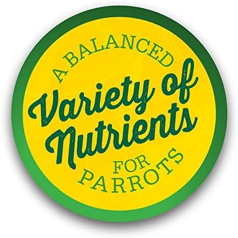 Wild Harvest Advanced Nutrition Parrot 8 Pounds, Seed, Grain and Vegetable Mix (Pack of 3)