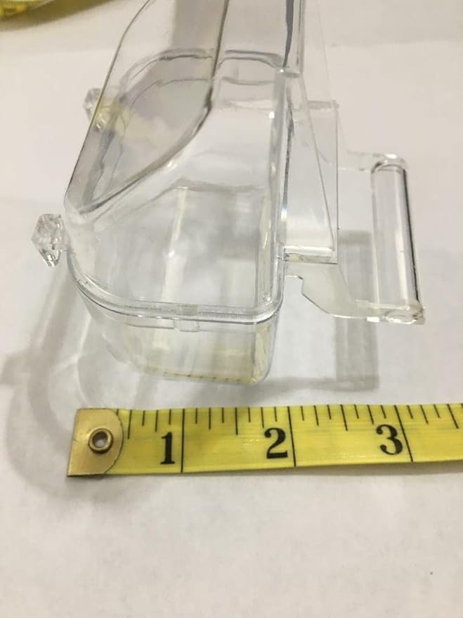 3 Bird Cage Hopper Parakeet Budgie Lovebird Parrotlet Feeders No Mess Closed Top Food Water Feeding Cups with Perch 3" Small Size 3 OZ Capacity