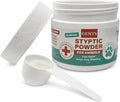 5 oz Styptic Powder for Dogs, Cats & Birds Stops Bleeding– Quick Blood Clotting for Nail Clipping, Minor Cuts, Tail Docking & Wing Clipping – Pet First Aid Hemostatic Powder with Sealed Top & Scoop
