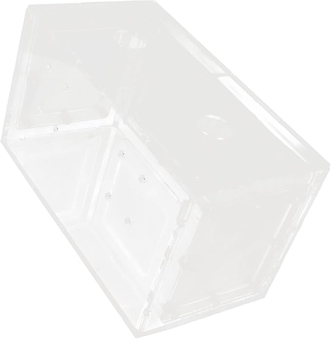Fish Breeding Box, Acrylic Lid Web Page Fish Tank Incubator Protective Transparent for Aquarium Small Fish (17 * 9 * 10CM)
