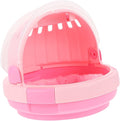 1set Expandable Pet Carrier Animal Cage Cage Bird Carrier Portable Hand-held Warm Nest Pet Accessory for Outdoor