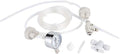 Fish Kit, 1 Set White DIY Aquarium with Planted CO2 System, Pro Tubegauge Bottle Set