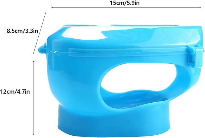 Pigeon Holder, Pigeon Supplies Bird Fixed Frame Rack Plastic Pigeon Fixers Pigeon Injection Holder for Feeding Bird Supplies Chick for Injection Feeding Fixed Mount Feeding Syringe for Young Birds