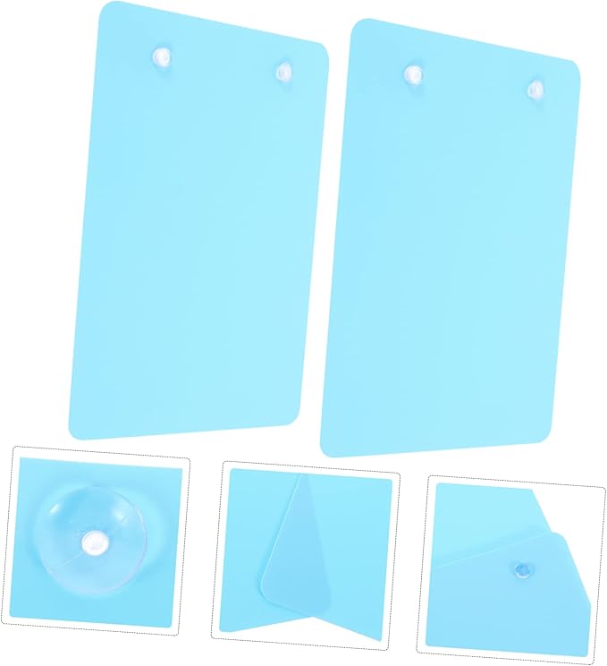 DOITOOL 4pcs Fish Tank Plate for Guppies Live Breeding Suction Cup Installation Plastic Fish Breeding Supplies