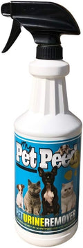 My Pet Peed 32 oz Spray Pet Stain & Complete Odor Eliminator for Dogs and Cats Breaks Down and Permanently Removes Odors and Stains Pee Poop