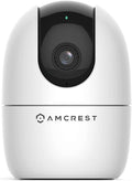 Amcrest 1080P WiFi Camera Indoor, Nanny Cam, Dog Camera, Sound & Baby Monitor, Human & Pet Detection, Motion-Tracking, w/ 2-Way Audio, Phone App, Pan/Tilt Wireless IP Camera, Night Vision (Renewed)