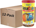 TetraColor Tropical Flakes, Color Boosting Fish Food, Nutritionally Balanced Diet for Tropical Fish, 7.06 oz (12 Pack)