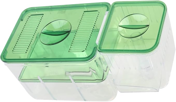 Angoily Self-Guided Fish Breeding Tank Incubator Box Isolation Box for Fish Protects Fry for Aquariums and Home Use